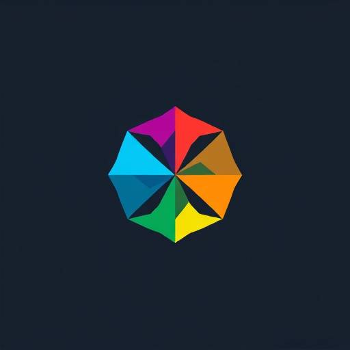 Icon representing graphic design services.