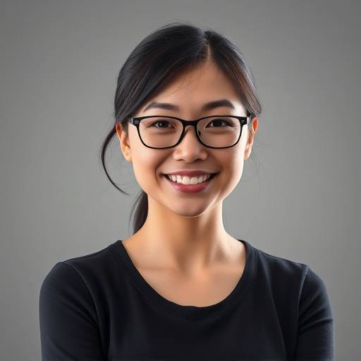 Portrait of Sarah Chen, Animation Specialist.